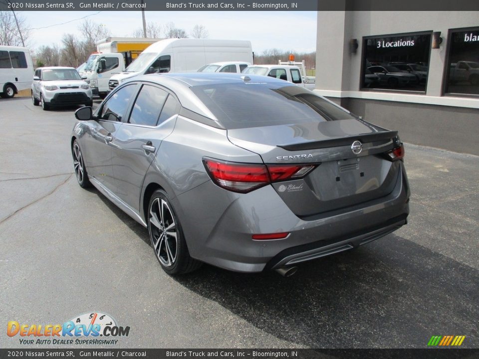 2020 Nissan Sentra SR Gun Metallic / Charcoal Photo #3