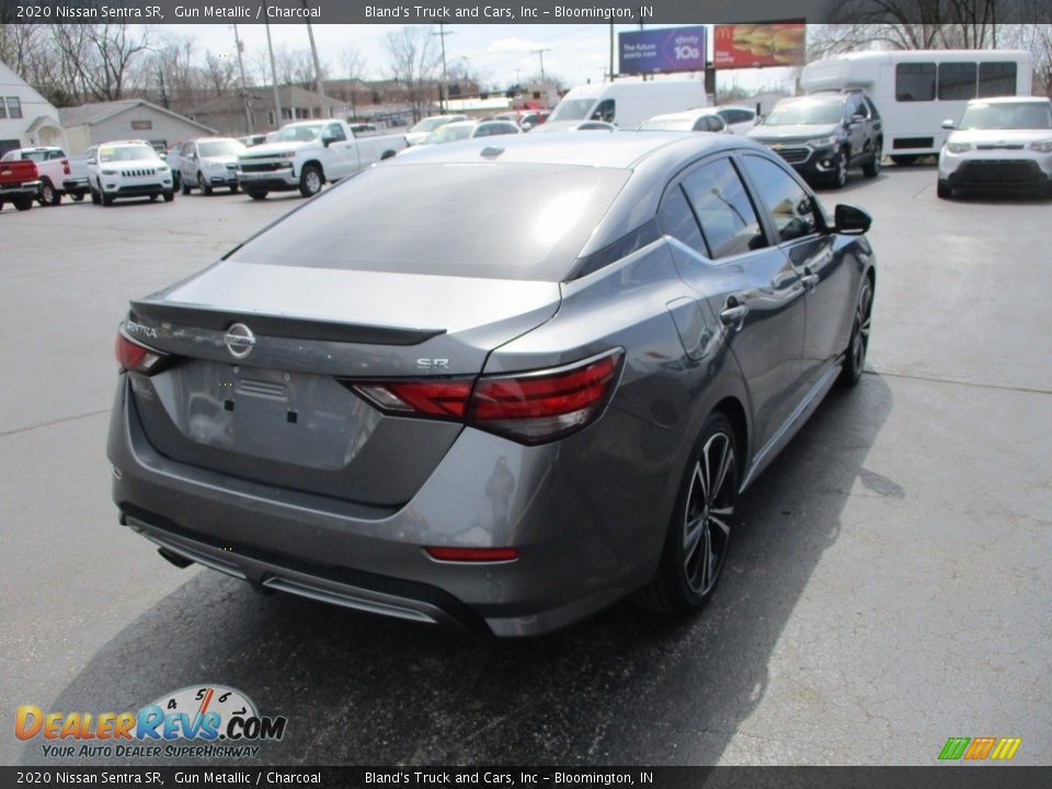 2020 Nissan Sentra SR Gun Metallic / Charcoal Photo #4