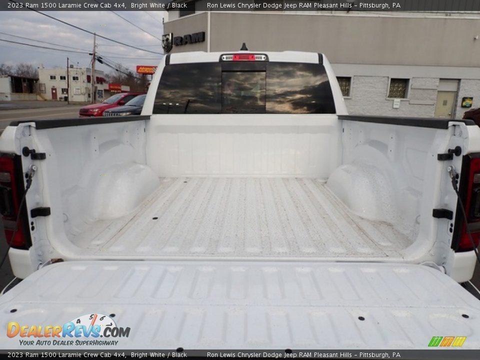 2023 Ram 1500 Laramie Crew Cab 4x4 Bright White / Black Photo #5