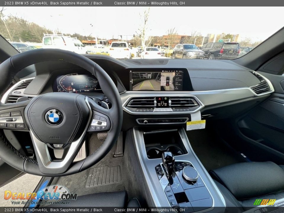 2023 BMW X5 xDrive40i Black Sapphire Metallic / Black Photo #6