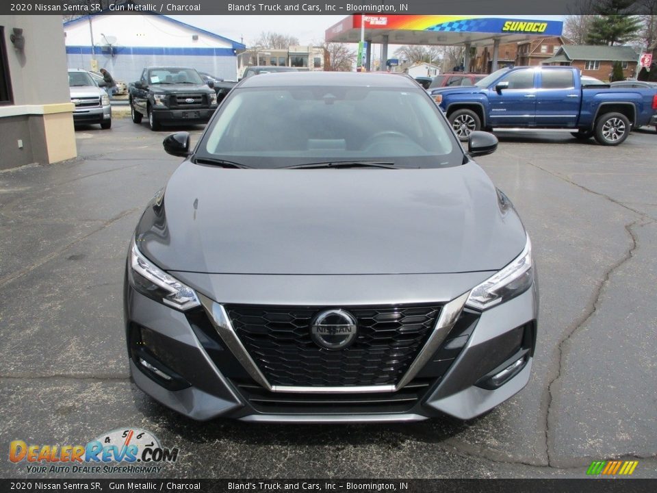 2020 Nissan Sentra SR Gun Metallic / Charcoal Photo #21