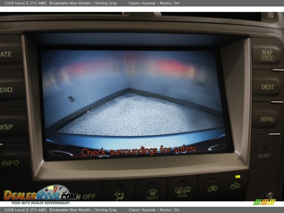 2008 Lexus IS 250 AWD Breakwater Blue Metallic / Sterling Gray Photo #14