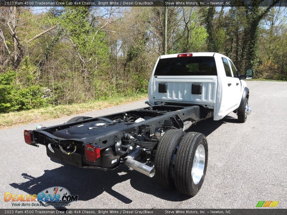 2023 Ram 4500 Tradesman Crew Cab 4x4 Chassis Bright White / Diesel Gray/Black Photo #6