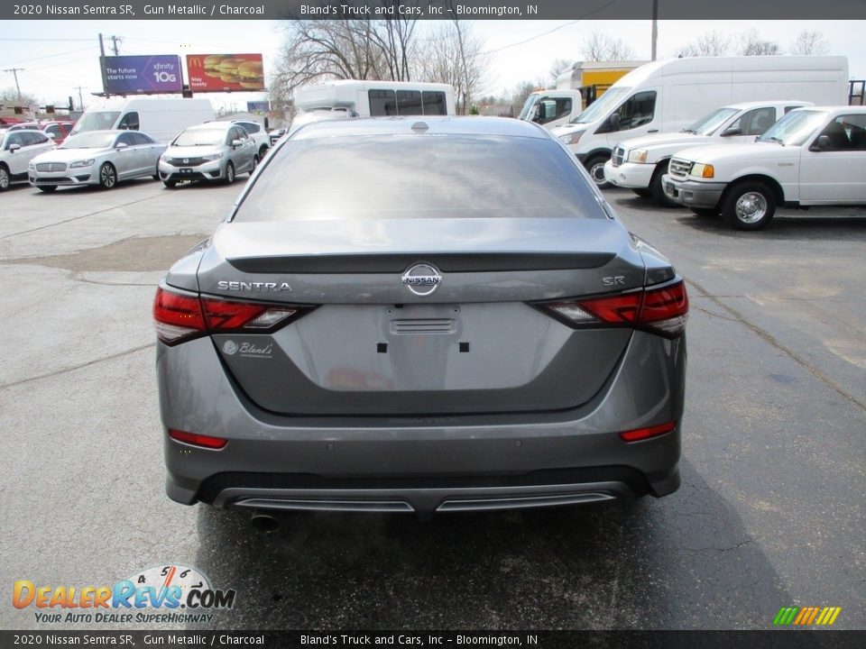 2020 Nissan Sentra SR Gun Metallic / Charcoal Photo #22