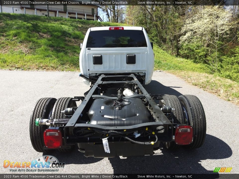 2023 Ram 4500 Tradesman Crew Cab 4x4 Chassis Bright White / Diesel Gray/Black Photo #7