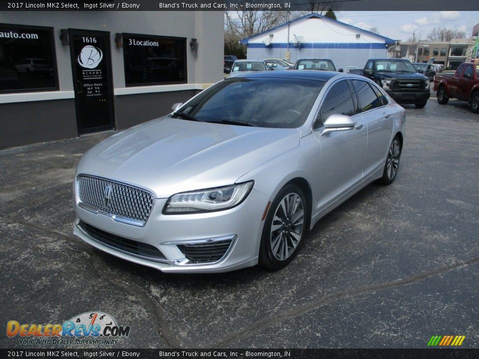 2017 Lincoln MKZ Select Ingot Silver / Ebony Photo #2