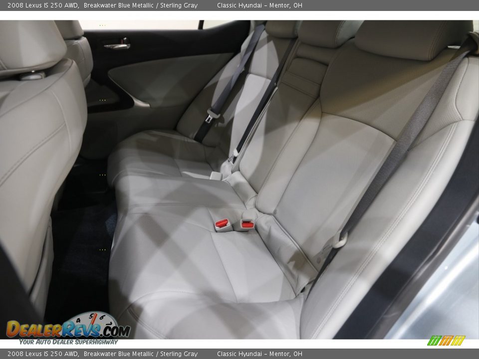 2008 Lexus IS 250 AWD Breakwater Blue Metallic / Sterling Gray Photo #20