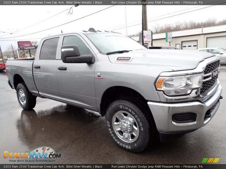 2023 Ram 2500 Tradesman Crew Cab 4x4 Billet Silver Metallic / Black Photo #9