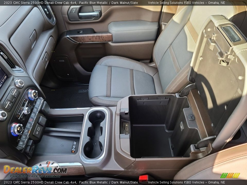 2023 GMC Sierra 2500HD Denali Crew Cab 4x4 Pacific Blue Metallic / Dark Walnut/Slate Photo #4