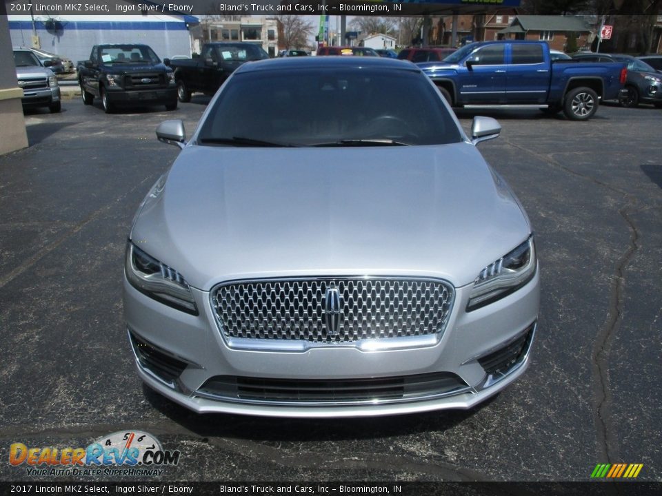 2017 Lincoln MKZ Select Ingot Silver / Ebony Photo #23