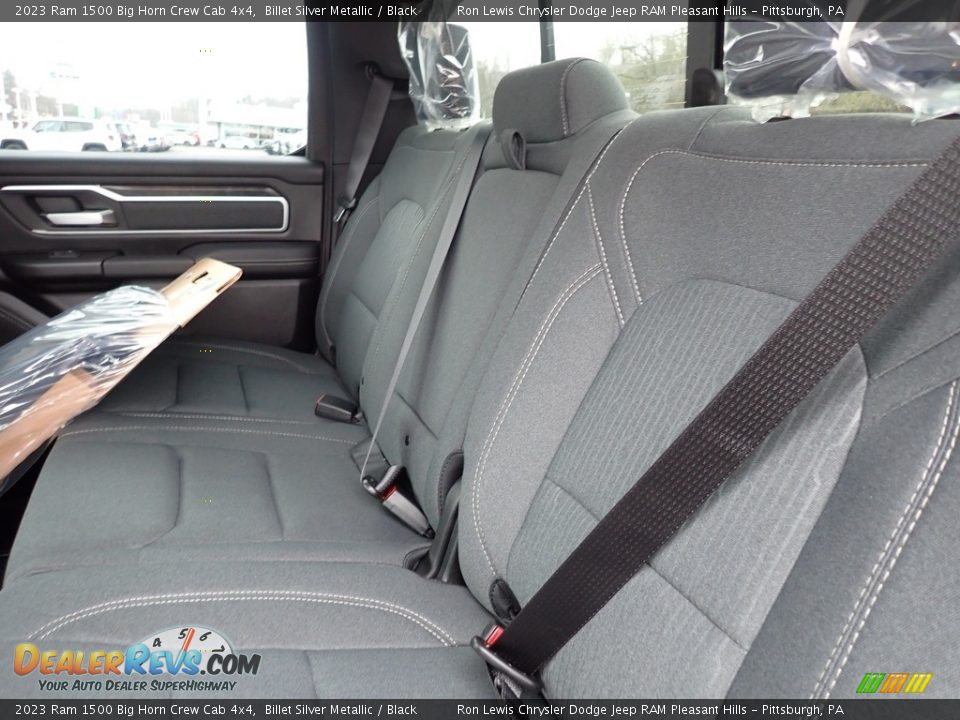 2023 Ram 1500 Big Horn Crew Cab 4x4 Billet Silver Metallic / Black Photo #12