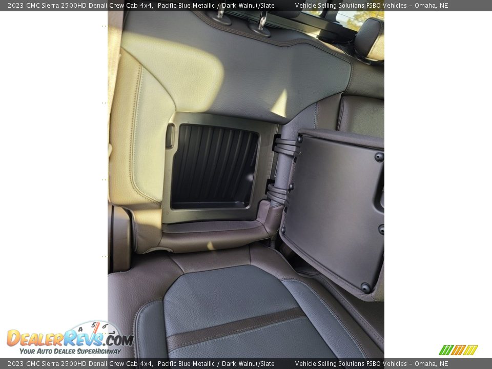 2023 GMC Sierra 2500HD Denali Crew Cab 4x4 Pacific Blue Metallic / Dark Walnut/Slate Photo #14
