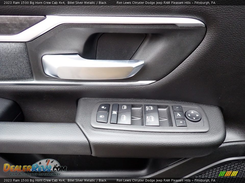 2023 Ram 1500 Big Horn Crew Cab 4x4 Billet Silver Metallic / Black Photo #14