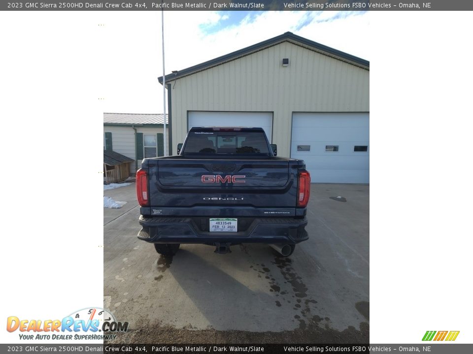 2023 GMC Sierra 2500HD Denali Crew Cab 4x4 Pacific Blue Metallic / Dark Walnut/Slate Photo #20