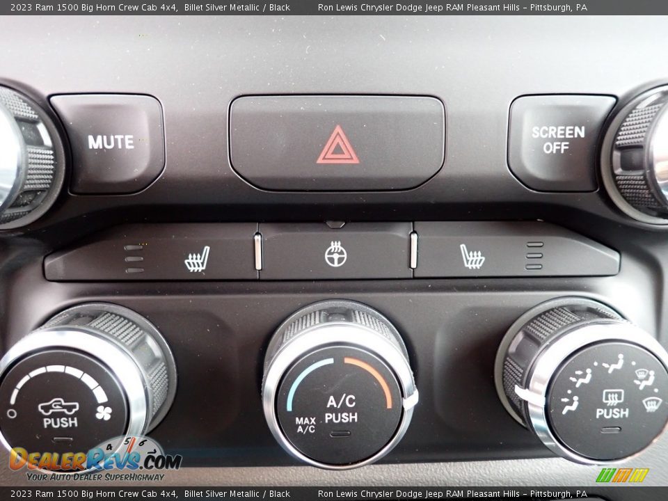 2023 Ram 1500 Big Horn Crew Cab 4x4 Billet Silver Metallic / Black Photo #18