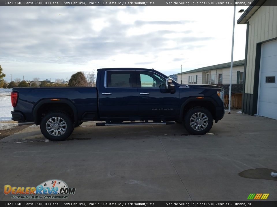 2023 GMC Sierra 2500HD Denali Crew Cab 4x4 Pacific Blue Metallic / Dark Walnut/Slate Photo #22