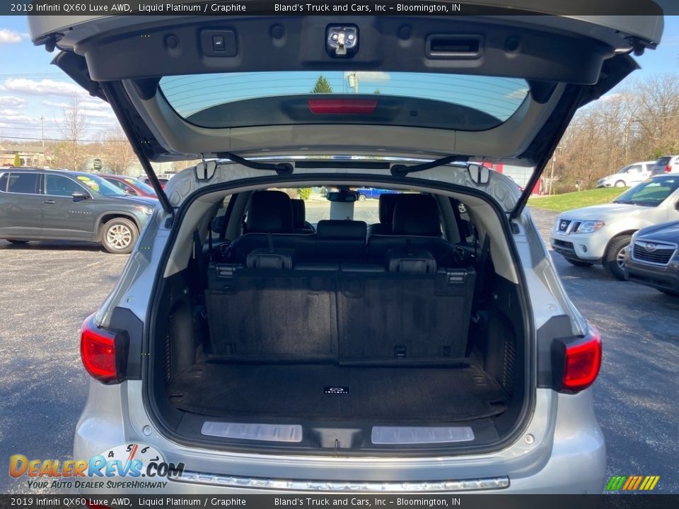 2019 Infiniti QX60 Luxe AWD Liquid Platinum / Graphite Photo #10