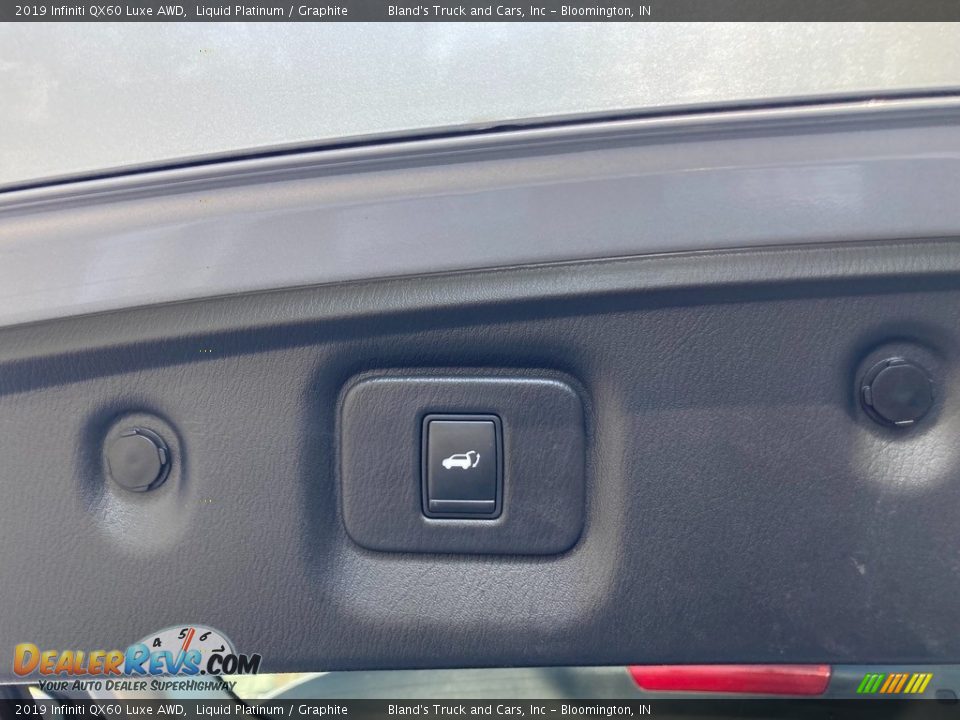 2019 Infiniti QX60 Luxe AWD Liquid Platinum / Graphite Photo #11