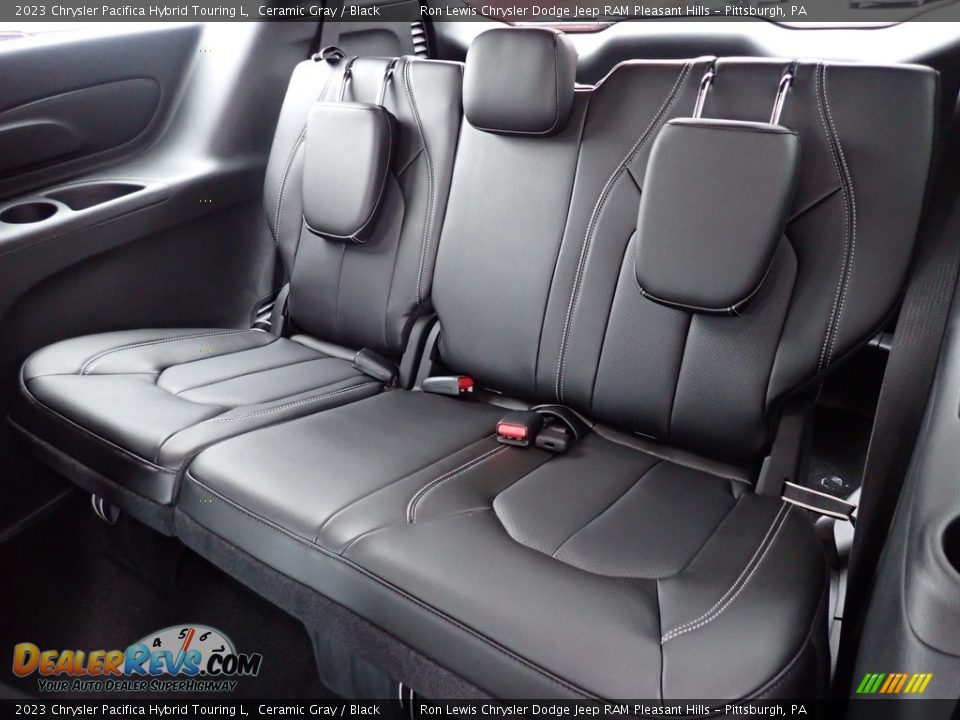 Rear Seat of 2023 Chrysler Pacifica Hybrid Touring L Photo #17