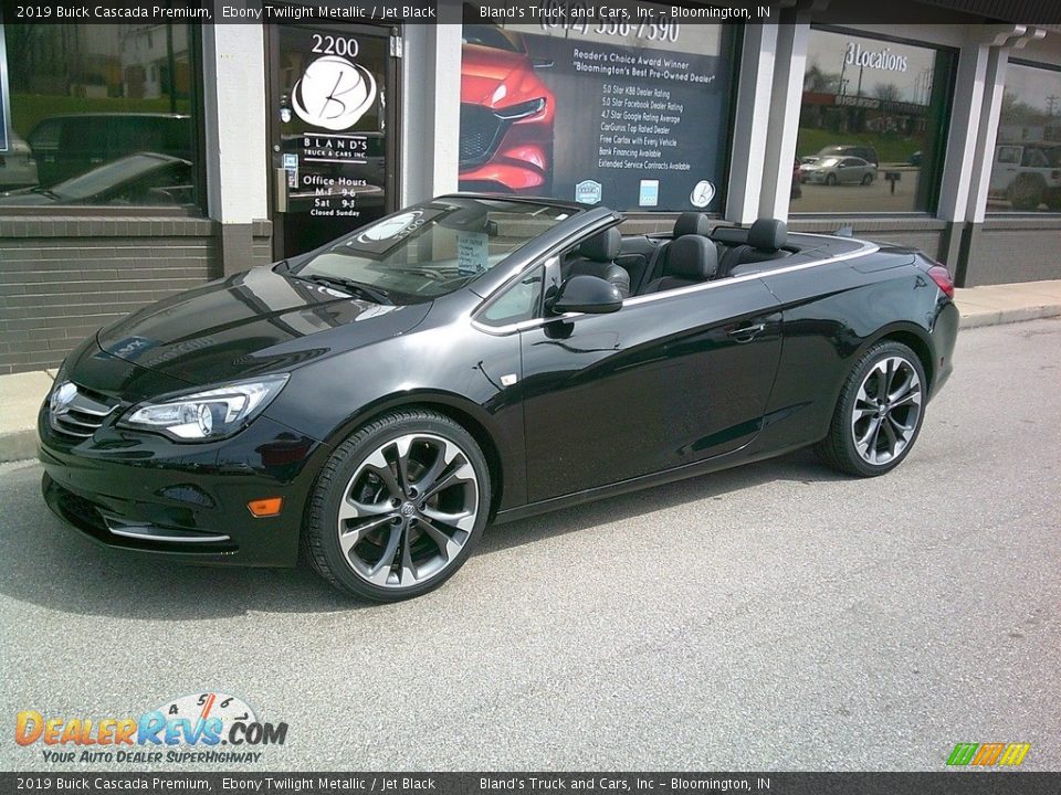 2019 Buick Cascada Premium Ebony Twilight Metallic / Jet Black Photo #2