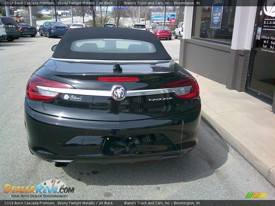 2019 Buick Cascada Premium Ebony Twilight Metallic / Jet Black Photo #5