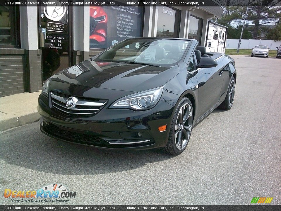 2019 Buick Cascada Premium Ebony Twilight Metallic / Jet Black Photo #10