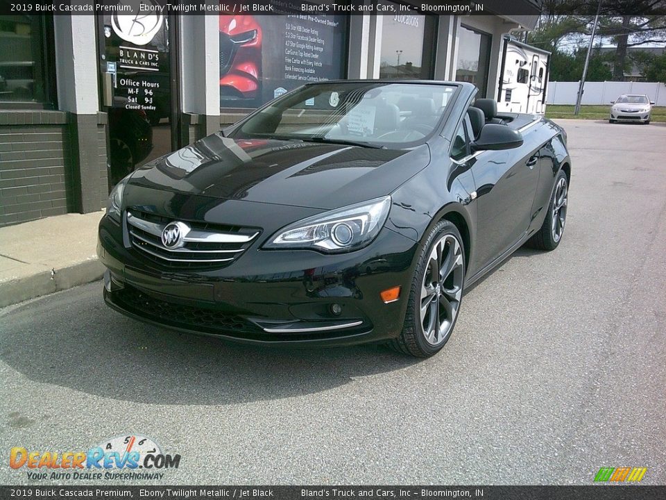 2019 Buick Cascada Premium Ebony Twilight Metallic / Jet Black Photo #11