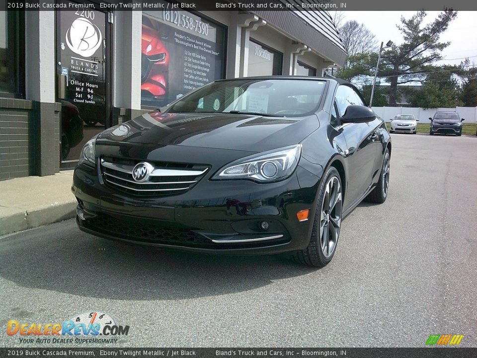 2019 Buick Cascada Premium Ebony Twilight Metallic / Jet Black Photo #31