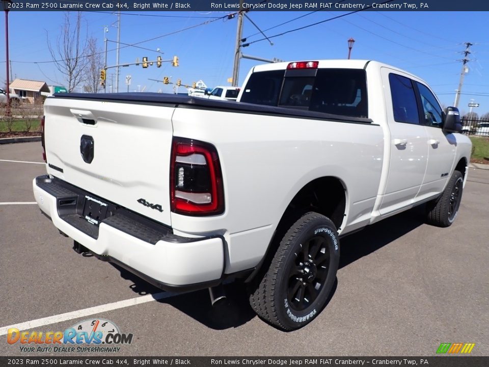 2023 Ram 2500 Laramie Crew Cab 4x4 Bright White / Black Photo #3