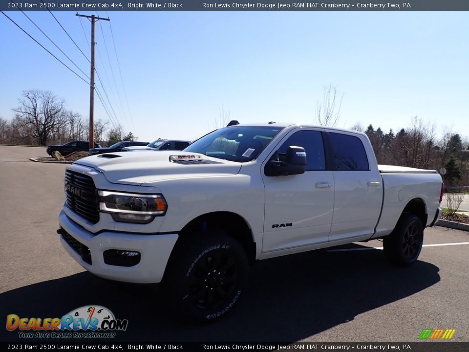 2023 Ram 2500 Laramie Crew Cab 4x4 Bright White / Black Photo #5