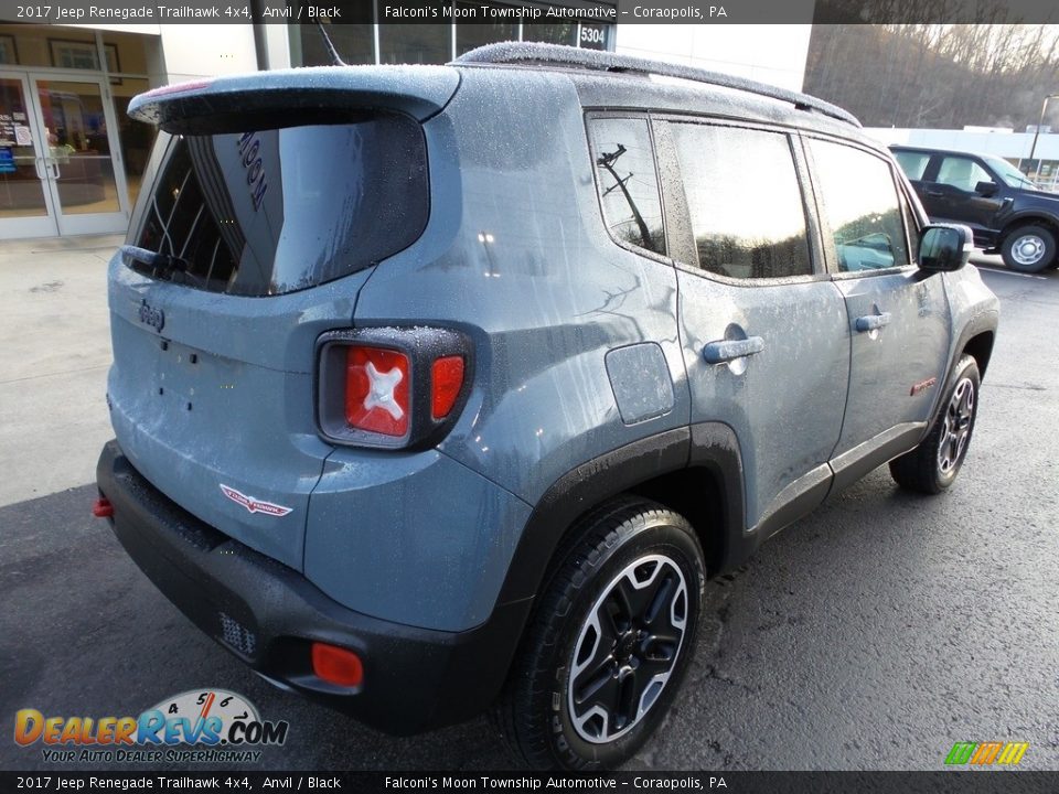 2017 Jeep Renegade Trailhawk 4x4 Anvil / Black Photo #2