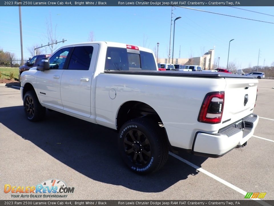 2023 Ram 2500 Laramie Crew Cab 4x4 Bright White / Black Photo #6