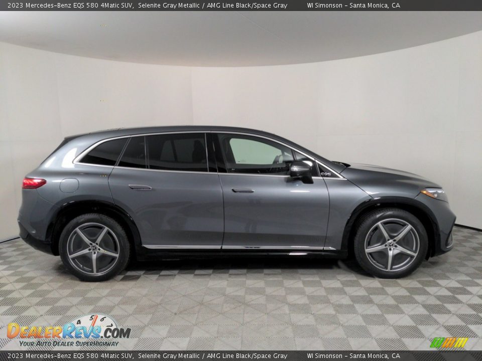 Selenite Gray Metallic 2023 Mercedes-Benz EQS 580 4Matic SUV Photo #6