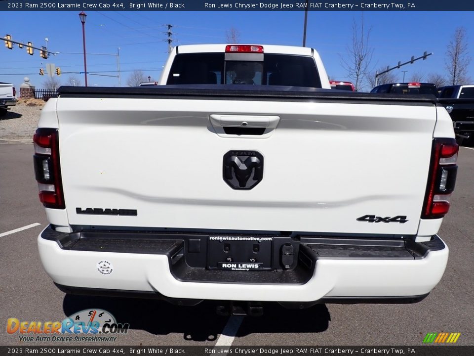 2023 Ram 2500 Laramie Crew Cab 4x4 Bright White / Black Photo #7