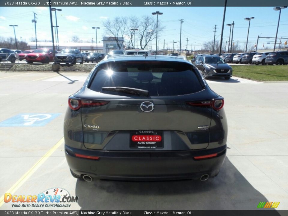 2023 Mazda CX-30 Turbo Premium AWD Machine Gray Metallic / Black Photo #5