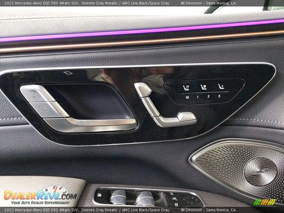 Door Panel of 2023 Mercedes-Benz EQS 580 4Matic SUV Photo #9
