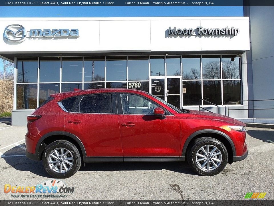 2023 Mazda CX-5 S Select AWD Soul Red Crystal Metallic / Black Photo #1