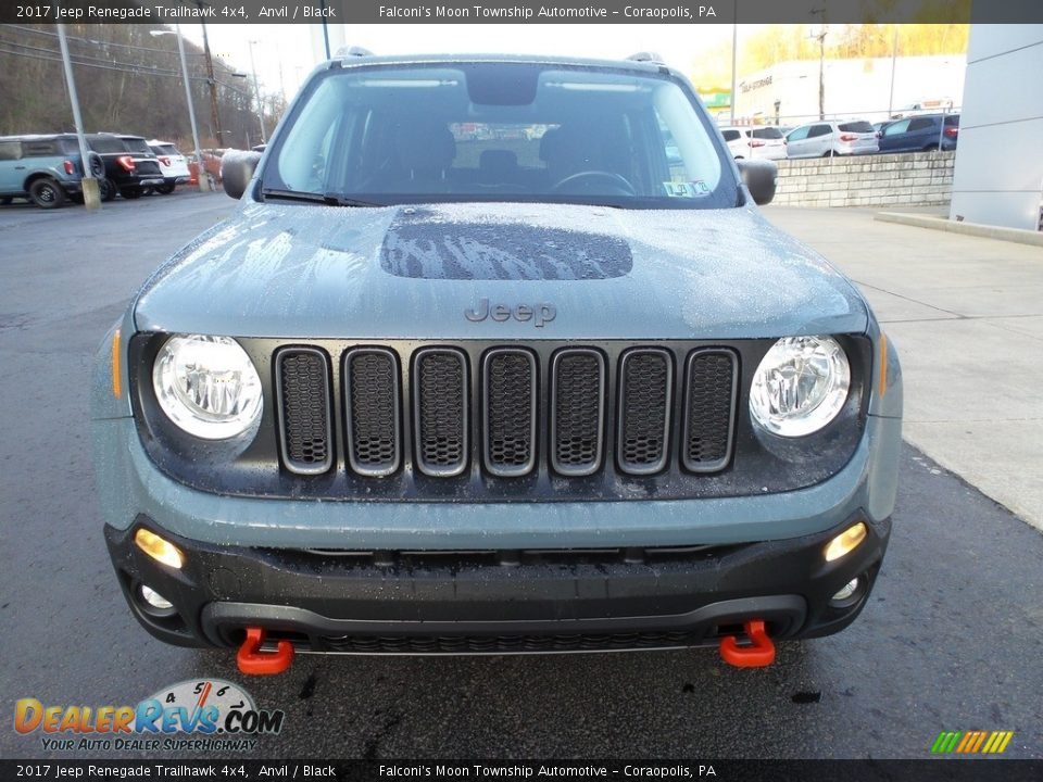 2017 Jeep Renegade Trailhawk 4x4 Anvil / Black Photo #8