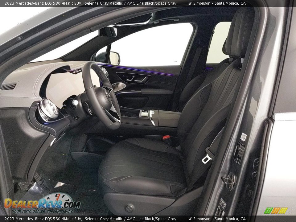 Front Seat of 2023 Mercedes-Benz EQS 580 4Matic SUV Photo #10