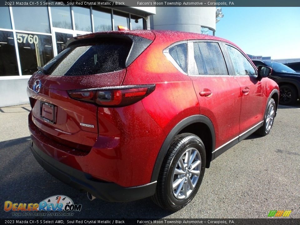 2023 Mazda CX-5 S Select AWD Soul Red Crystal Metallic / Black Photo #2