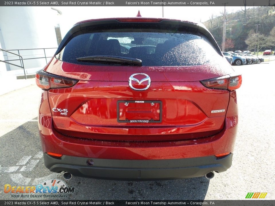 2023 Mazda CX-5 S Select AWD Soul Red Crystal Metallic / Black Photo #3