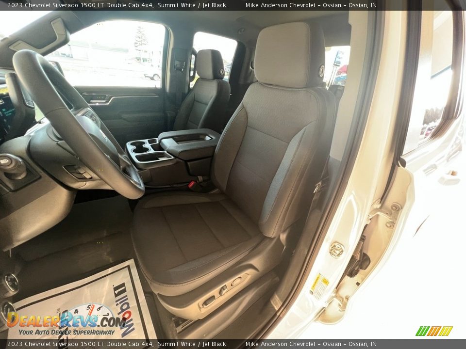 2023 Chevrolet Silverado 1500 LT Double Cab 4x4 Summit White / Jet Black Photo #15