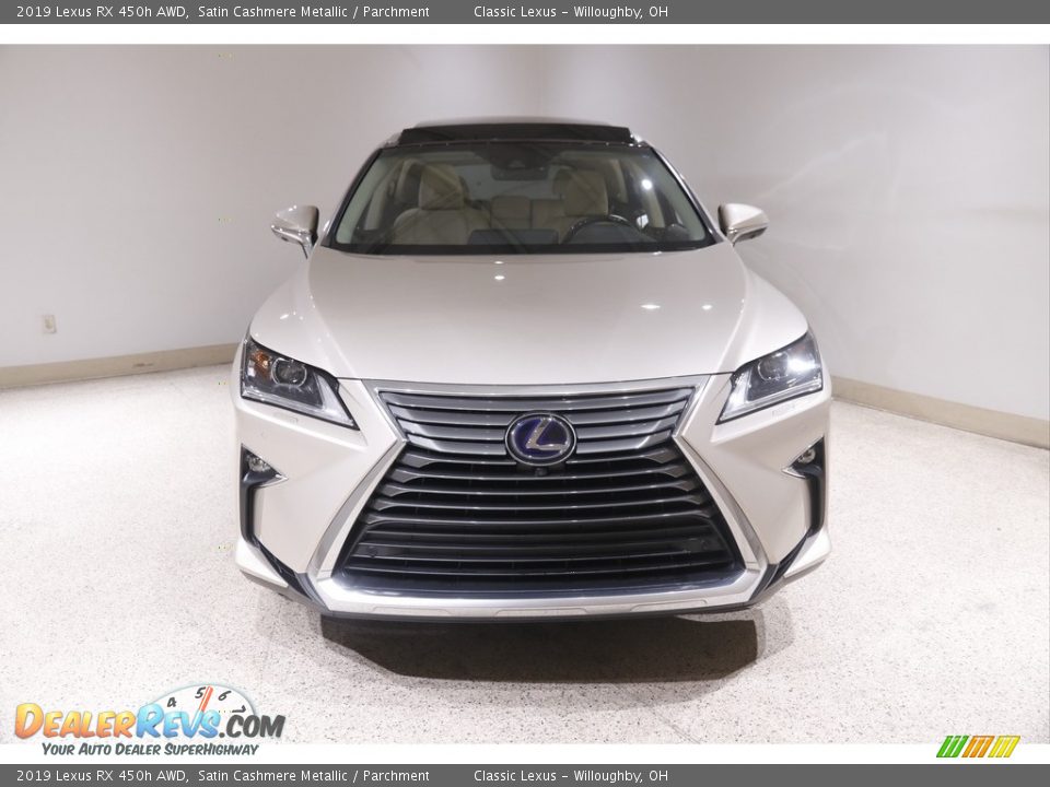 2019 Lexus RX 450h AWD Satin Cashmere Metallic / Parchment Photo #2