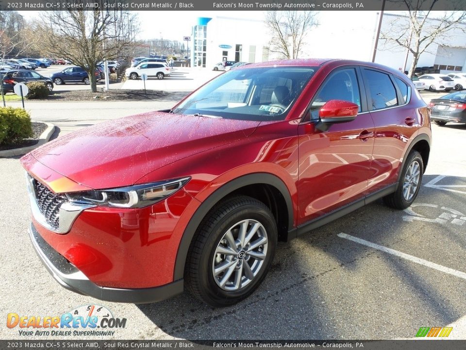 2023 Mazda CX-5 S Select AWD Soul Red Crystal Metallic / Black Photo #7