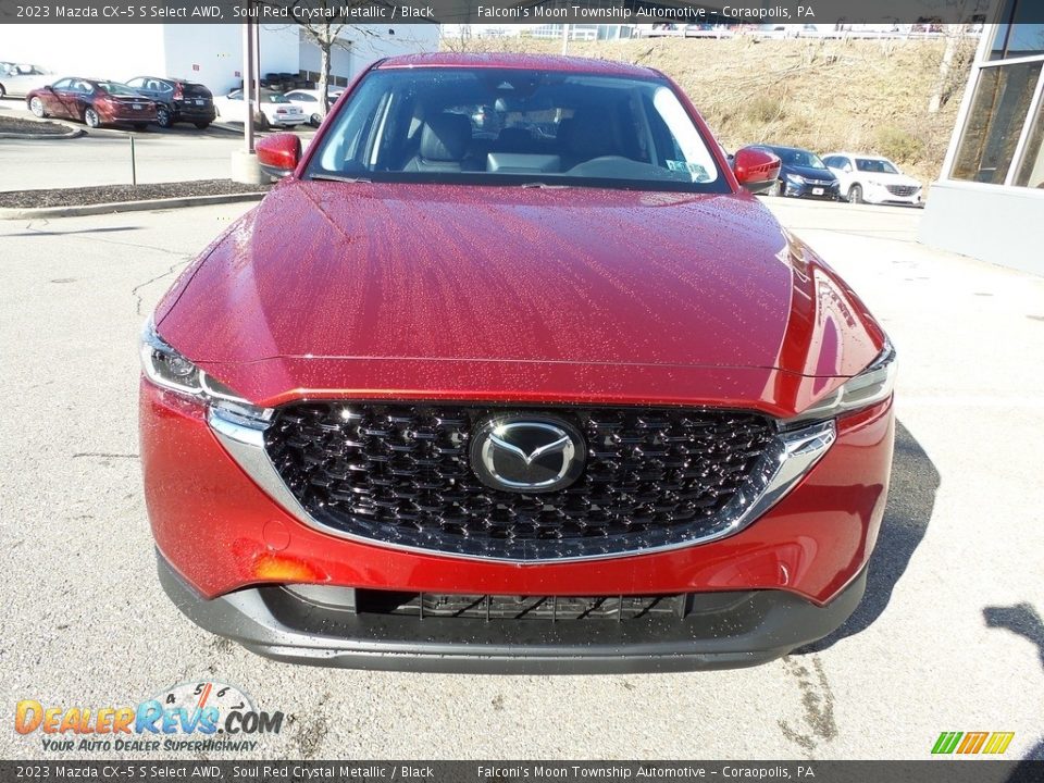 2023 Mazda CX-5 S Select AWD Soul Red Crystal Metallic / Black Photo #8