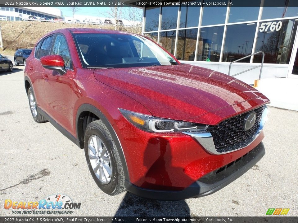 2023 Mazda CX-5 S Select AWD Soul Red Crystal Metallic / Black Photo #9