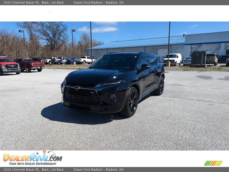 2020 Chevrolet Blazer RS Black / Jet Black Photo #1