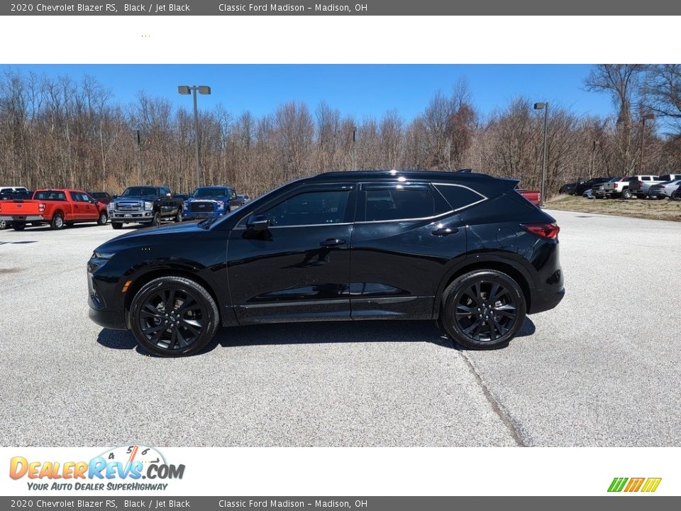 2020 Chevrolet Blazer RS Black / Jet Black Photo #2