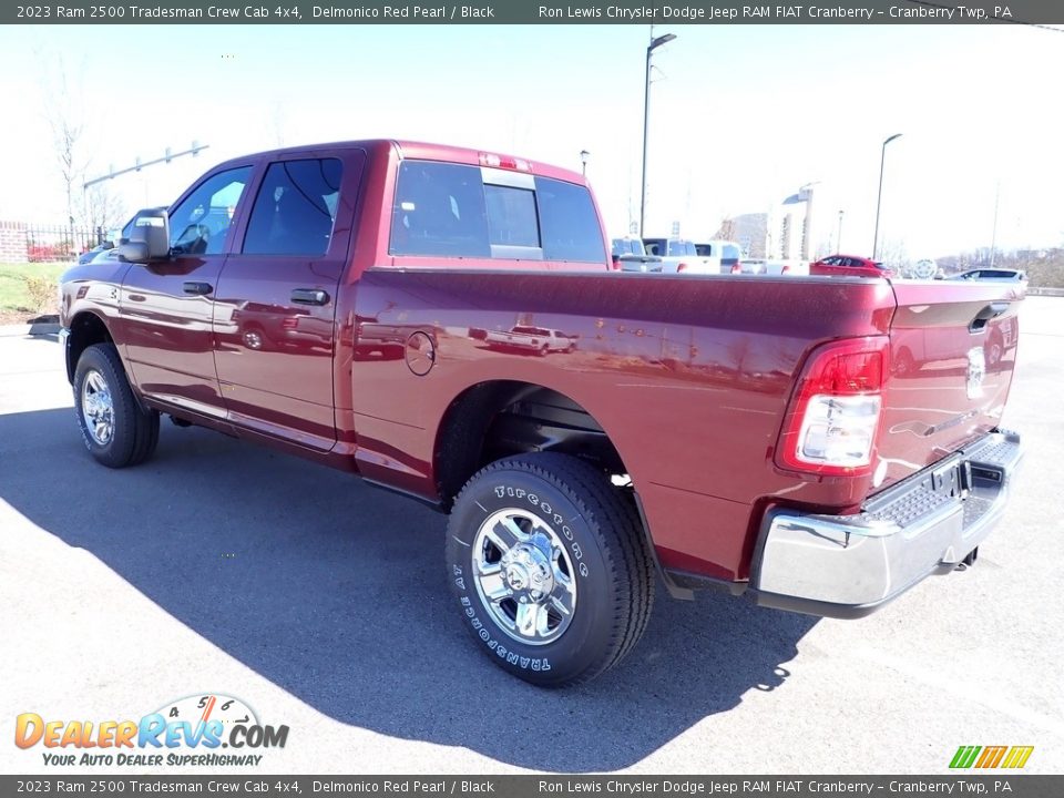 2023 Ram 2500 Tradesman Crew Cab 4x4 Delmonico Red Pearl / Black Photo #3