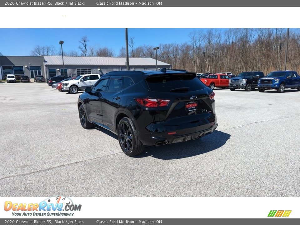 2020 Chevrolet Blazer RS Black / Jet Black Photo #4